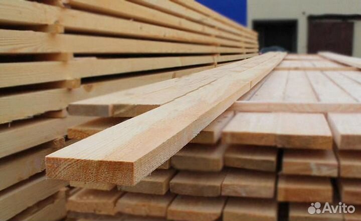 Пиломатериал обрезной и необрезной(доставка)