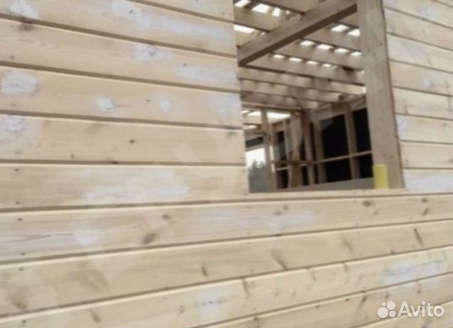 Имитация бруса