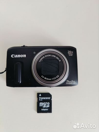 Фотоаппарат canon powershot sx 240 hs