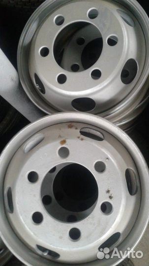 Диски грузовые R17,5, 6 отверстий, б./п. из Японии