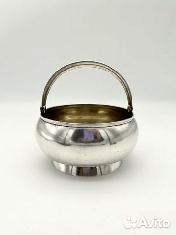Сахарница серебро 84 проба