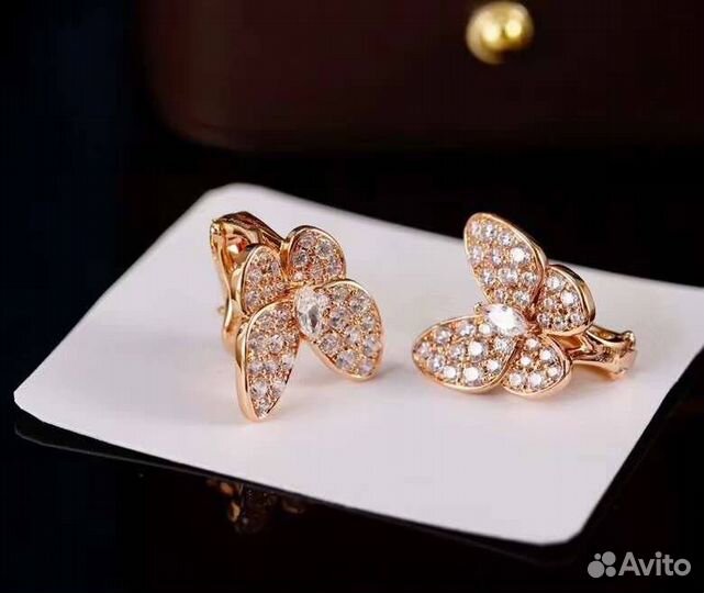 Серьги Van Cleef Ванклиф