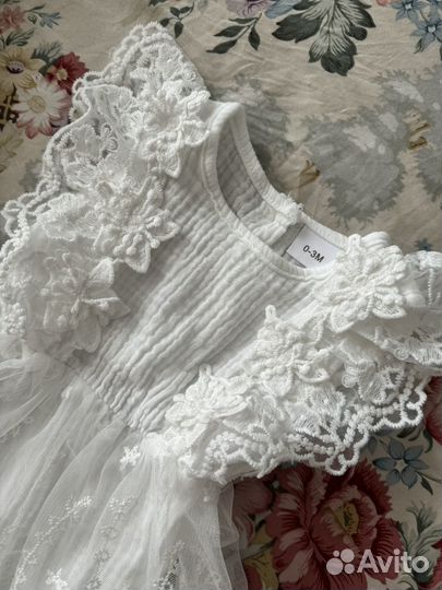 Нарядное платье боди для девочки