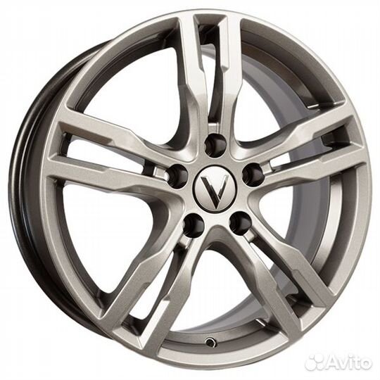 Вектор В193 : 7x17 5*114,3 Et:50 Dia:67,1 Сильвер