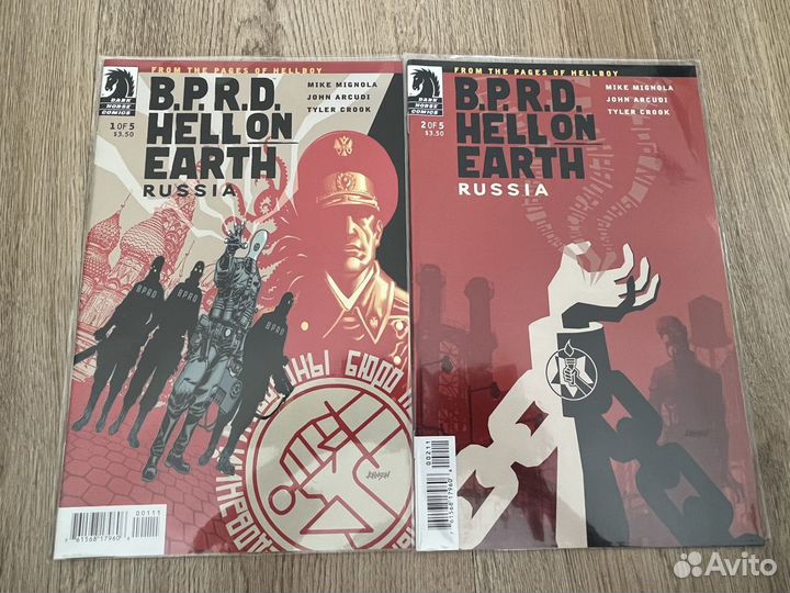 Миньола. bprd: Hell on Earth Russia