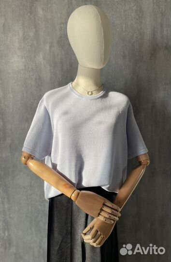 Джемпер меринос/шелк