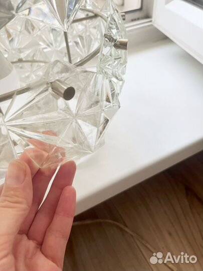 Люстра потолочная подвесная бу