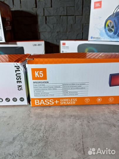 Саундбар bluetooth колонка Pluse K5 RGB