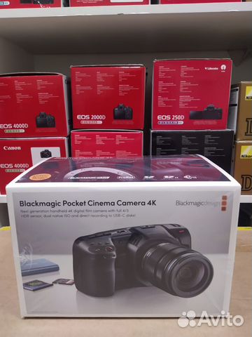 Blackmagic Design Pocket Cinema Camera 4K (новый)