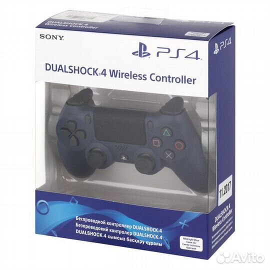 PS4 Геймпад Sony DualShock Midnight Blue v2 новый