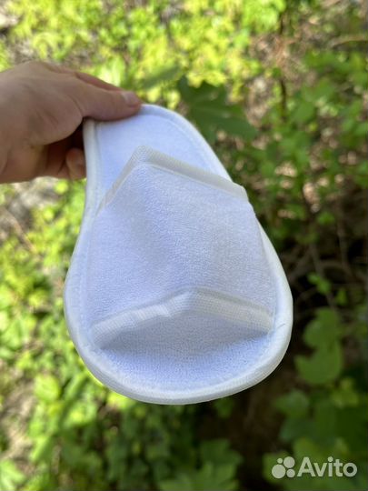 Тапочки одноразовые махровые