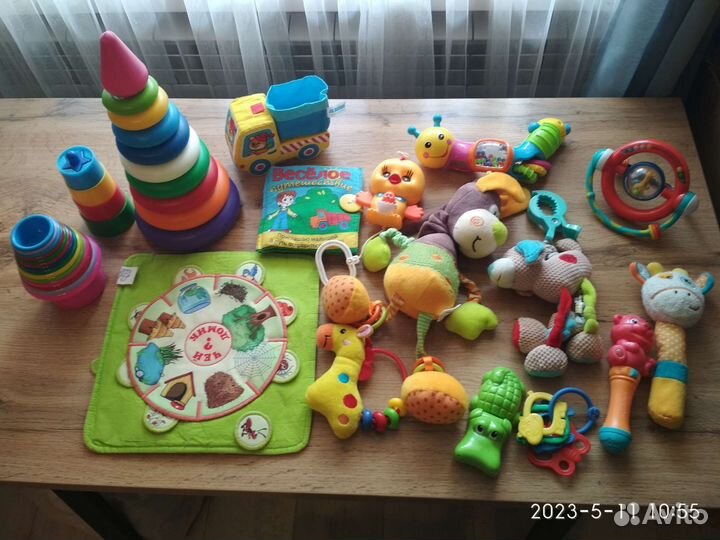 Погремушки пирамидка