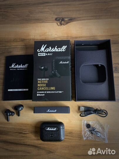 Наушники marshall motif anc