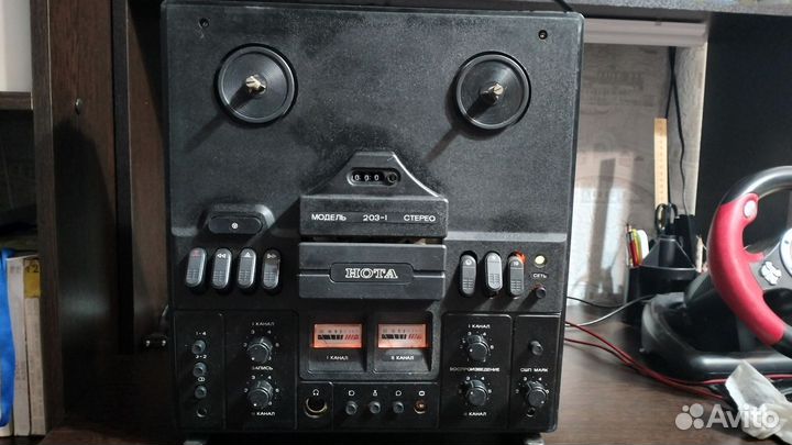 Катушечный магнитофон Нота 203-1