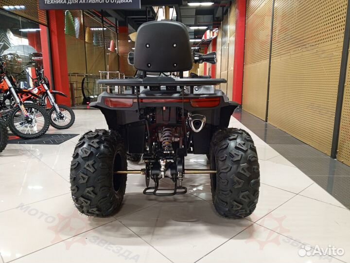 Квадроцикл Dazzle ATV200 серого цвета Новый