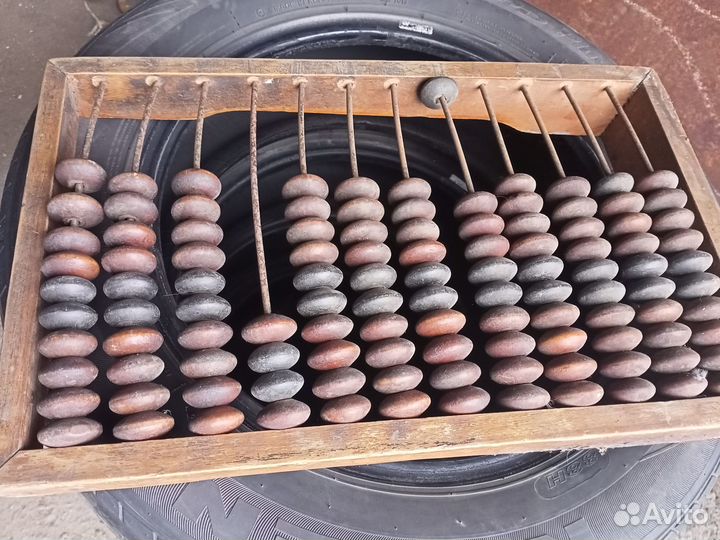 Счеты деревянные СССР