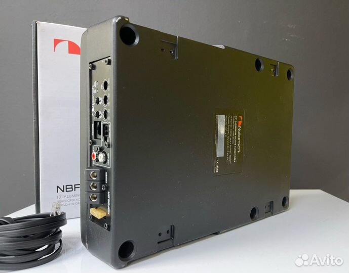 Сабвуфер под сидение nakamichi NAK-NBF25.0A