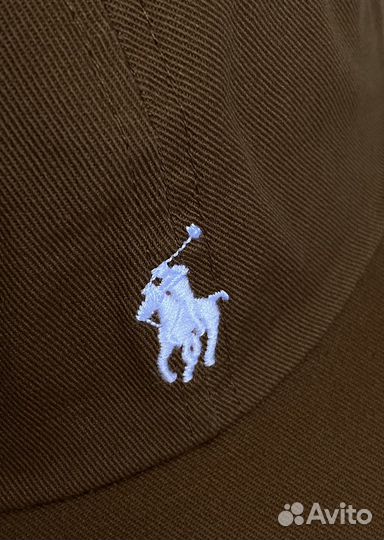 Polo Ralph Lauren кепка коричневая