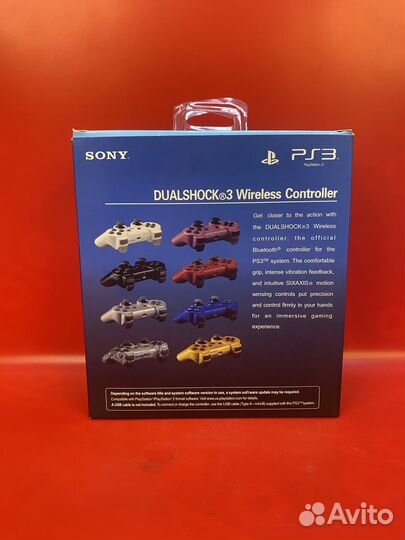 Геймпад для Sony Playstation 3 / Розовый