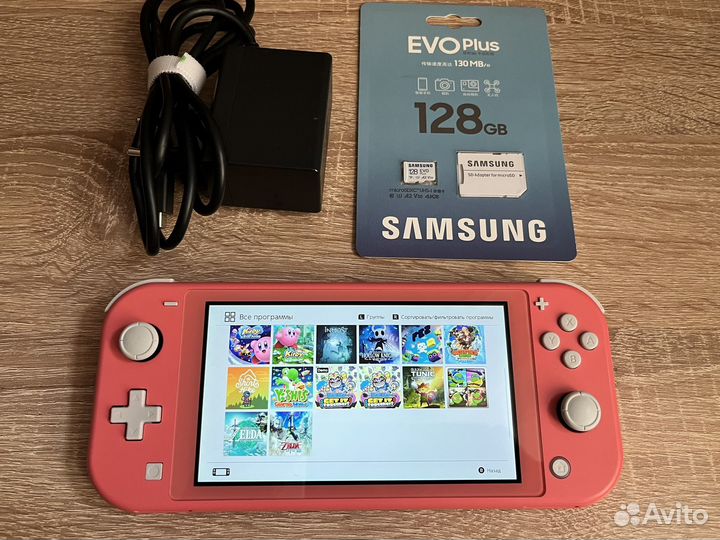 Switch lite прошит 128GB hwfly / picofly