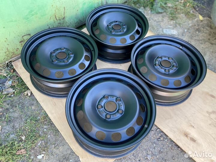 Оригинальные диски Skoda r16+колпаки