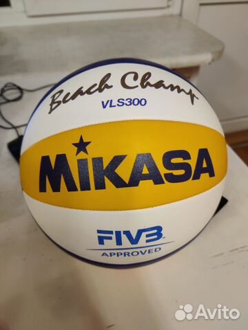Мяч для пляжного волейбола mikasa VLS300 Beach Cha купить в Москве ...