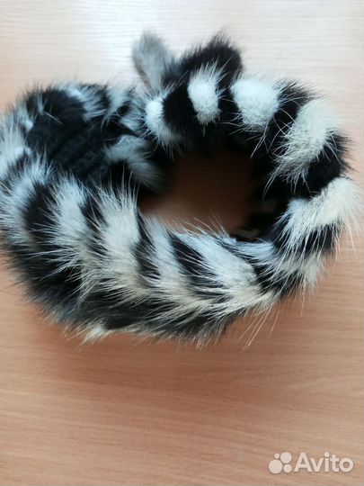 Меховая повязка на голову