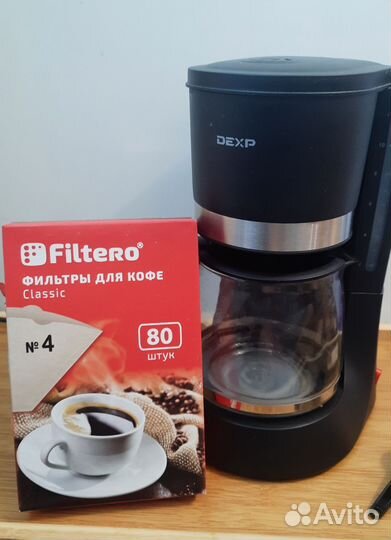 Кофеварка капельная dexp