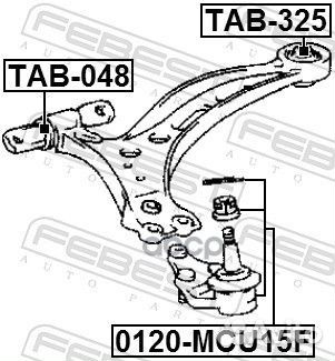 Опора шаровая lexus RX 98-03, toyota camry V10/V20