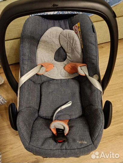 Автолюлька maxi cosi pebble с базой