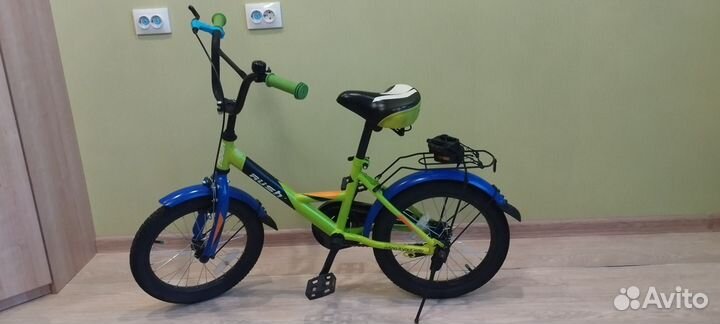 Детский велосипед rush 16 бу