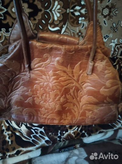 Сумка натуральная кожа