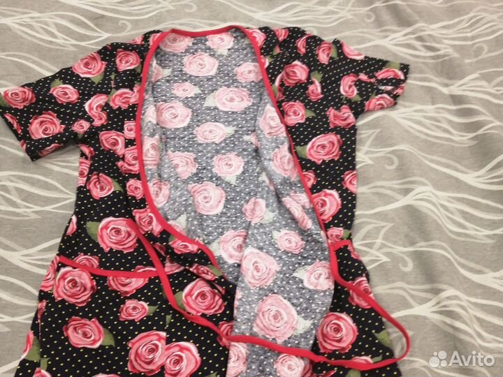 Халат женский новый 50 размер на запах