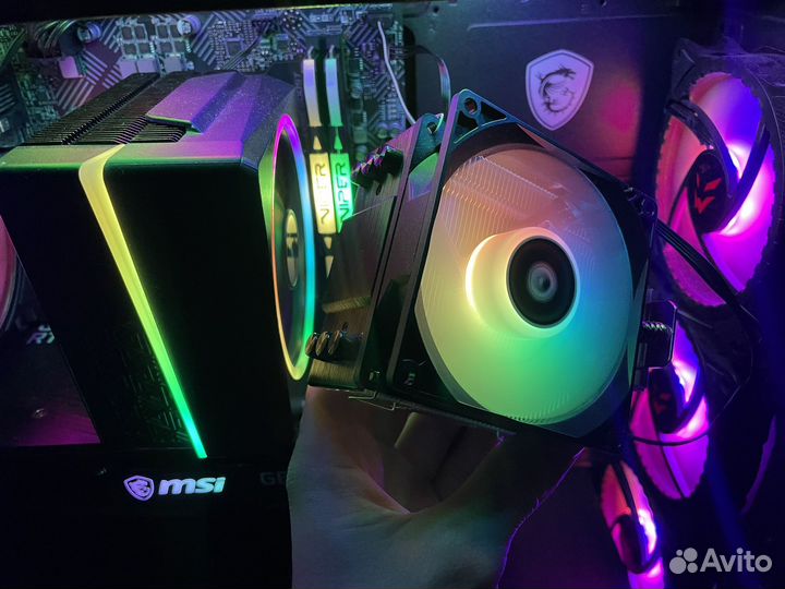 Башенный кулер ID-cooling на 3 теповые трубки