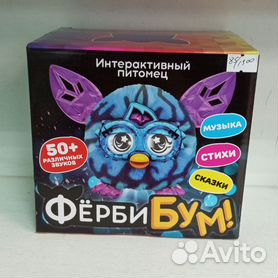 Фёрби Furby чёрный, интерактивная игрушка Hasbro