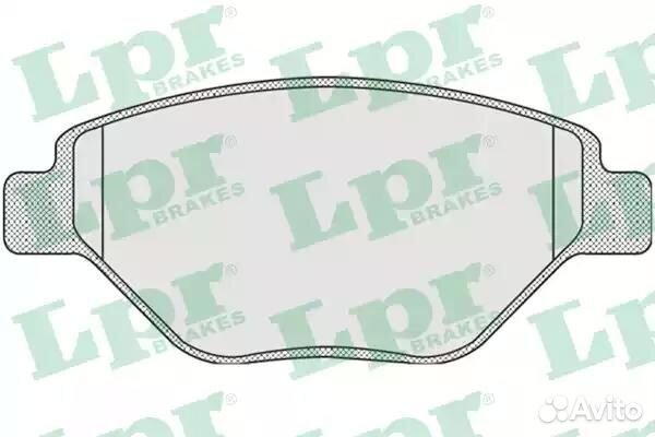 Колодки тормозные дисковые