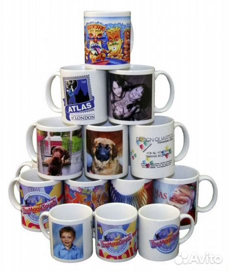 Печать принтов на кружках,футболках и не только