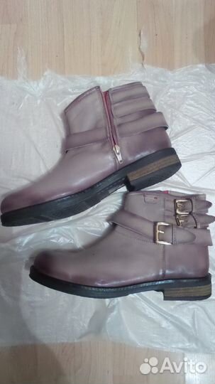 Полусапоги Ботинки из Италии 41 размер кожа