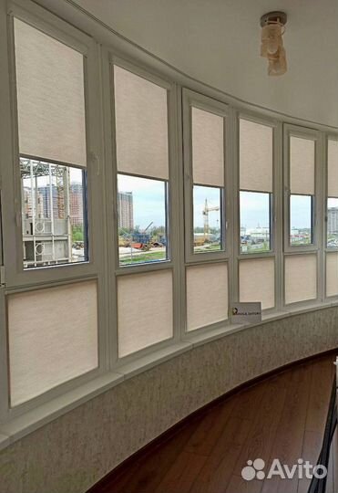 Рулонные шторы день-ночь