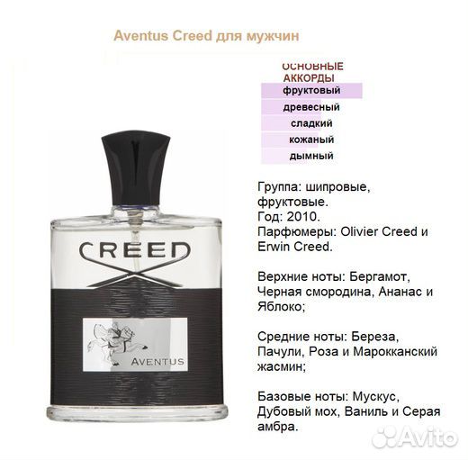Creed Aventus муж., духи высокой концентрации