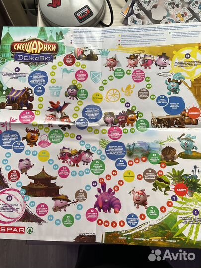 Смешарики домино полная коллекция спар