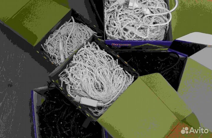 Гирлянда уличная 25м