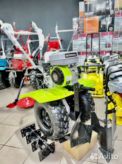 Мотоблок Honda GX270 9лс+Плуг+Окучник