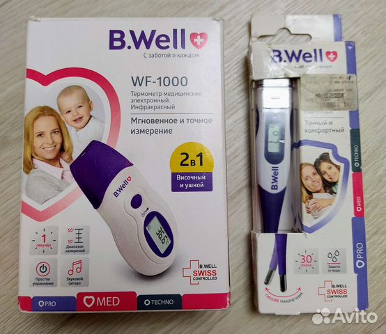 Термометр детский B.Well