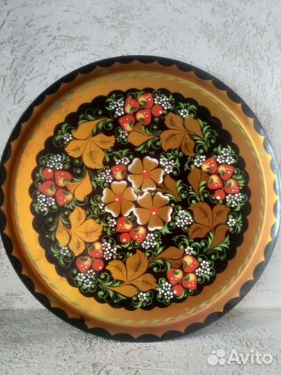 Поднос, диаметр 33см