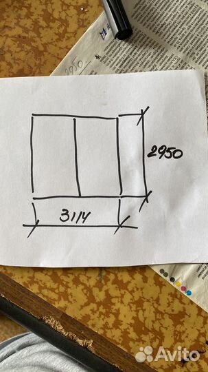 Ворота гаражные металлические бу