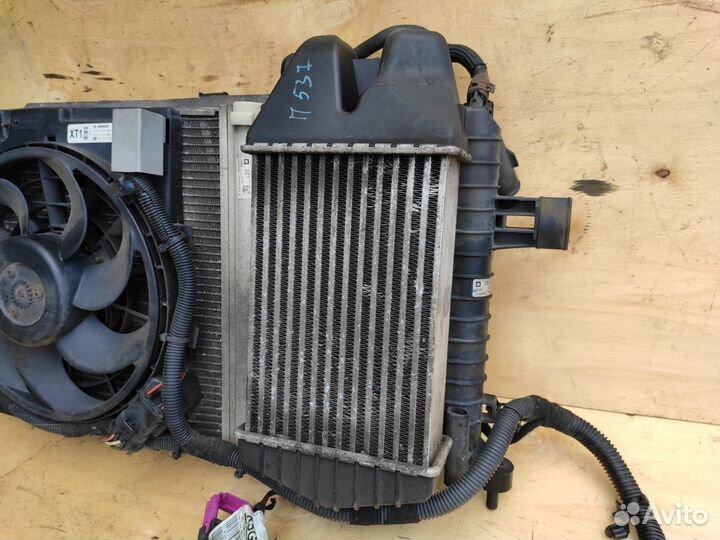 Кассета радиаторов Z17DTR Z17DTJ Astra H Zafira B