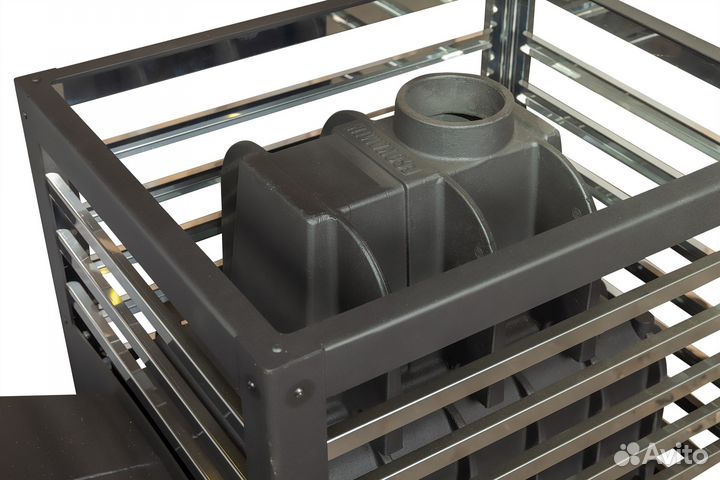 Печь Для Бани чугунная Медведь 30 «Хай-тек»