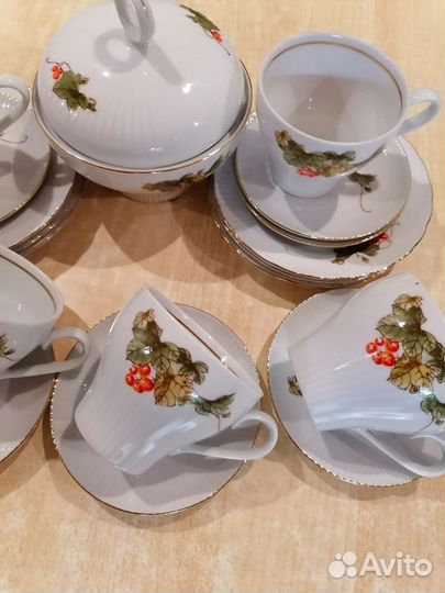 Чайно-кофейный сервиз ГДР