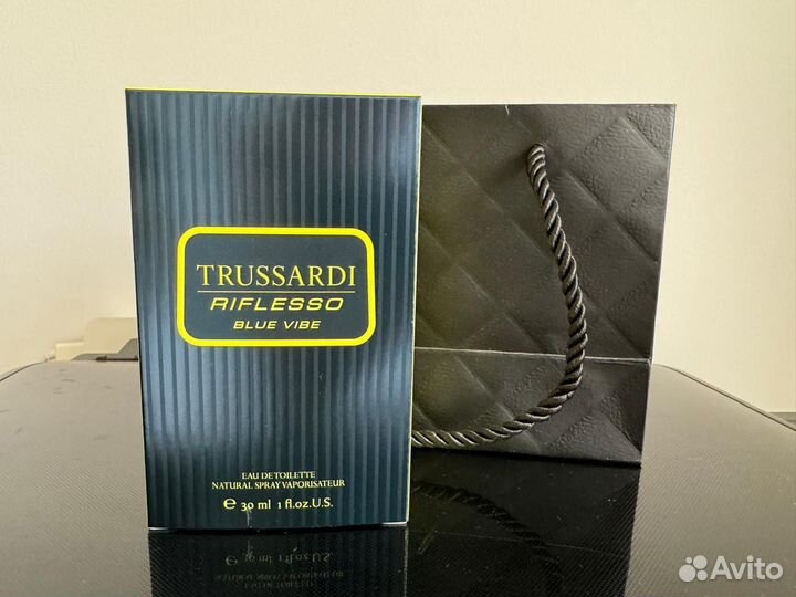 Туалетная вода trussardi riflesso blue vibe 30 мл